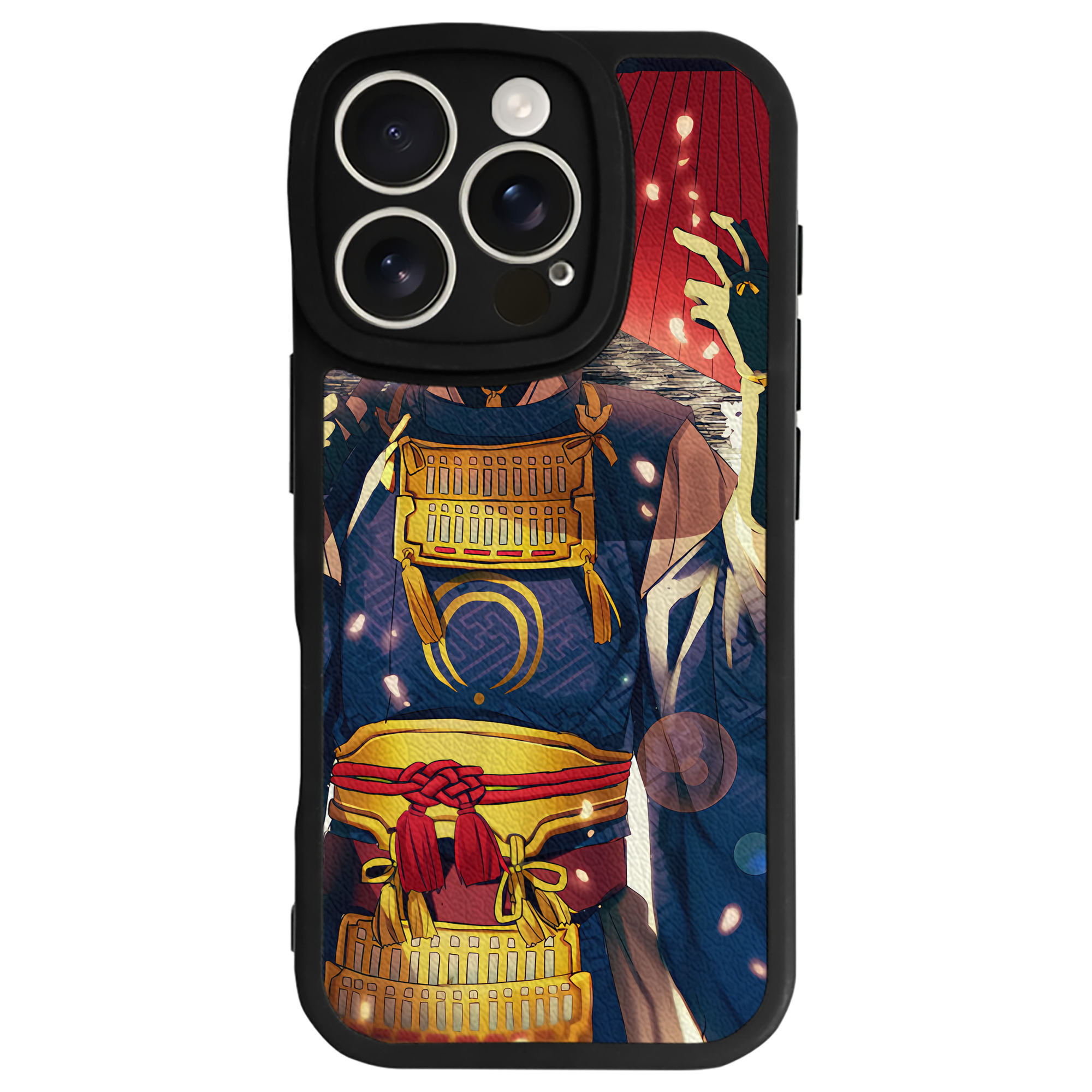 （画像用） 刀剣乱舞 Touken Ranbu 【iPhone 16シリーズ対応】シリコンスマホケース（レザー調） 材質：シリコン